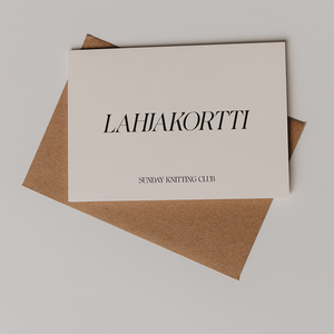 Sunday Knitting Club -lahjakortti