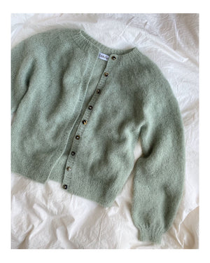 PetiteKnit Novice Cardigan - Mohair Edition -neuleohje (English)