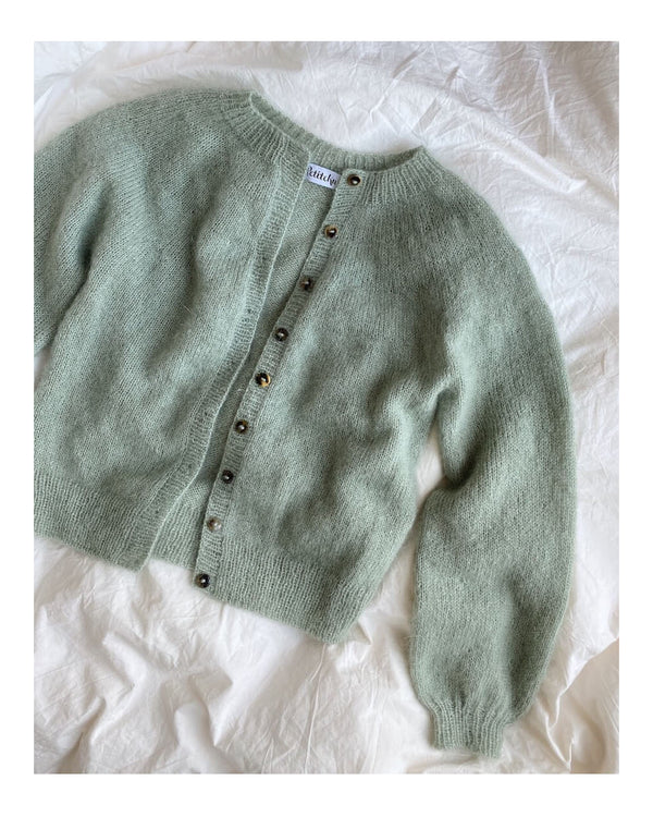 PetiteKnit Novice Cardigan - Mohair Edition -neuleohje (English)