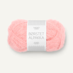 Borstet Alpakka