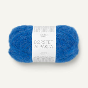 Borstet Alpakka
