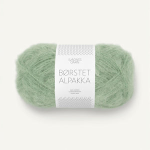 Borstet Alpakka