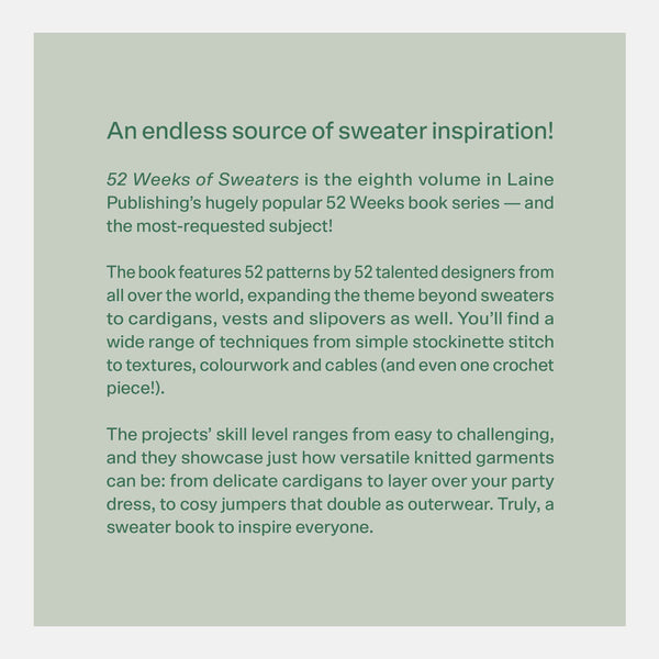 52 Weeks of Sweaters