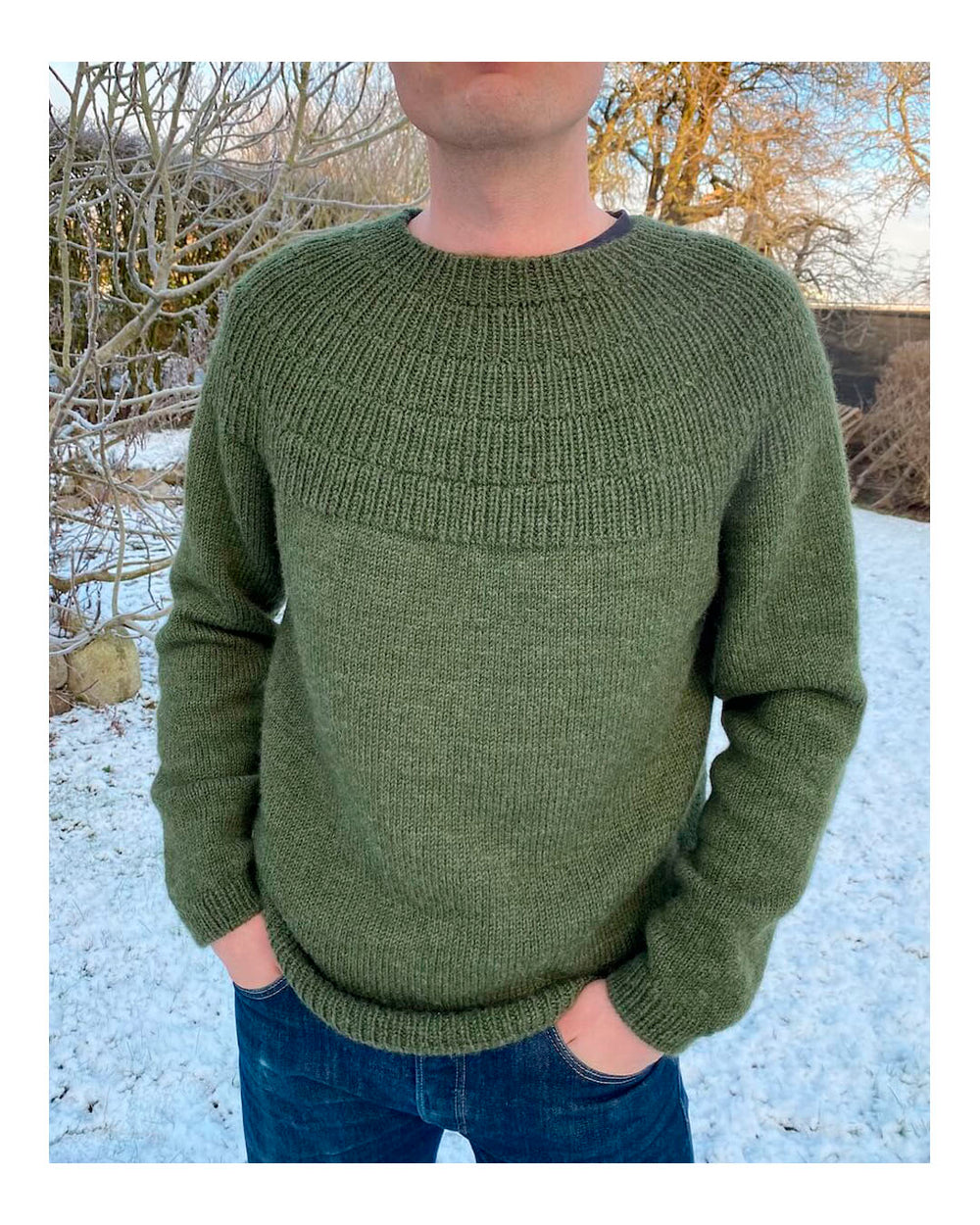 PetiteKnit Anker's Sweater – My boyfriend's size -neuleohje (English)