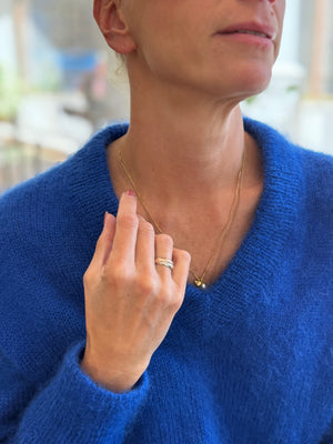 Sunday Knitting Club: PetiteKnit Stockholm Sweater V-neck -neulekurssi