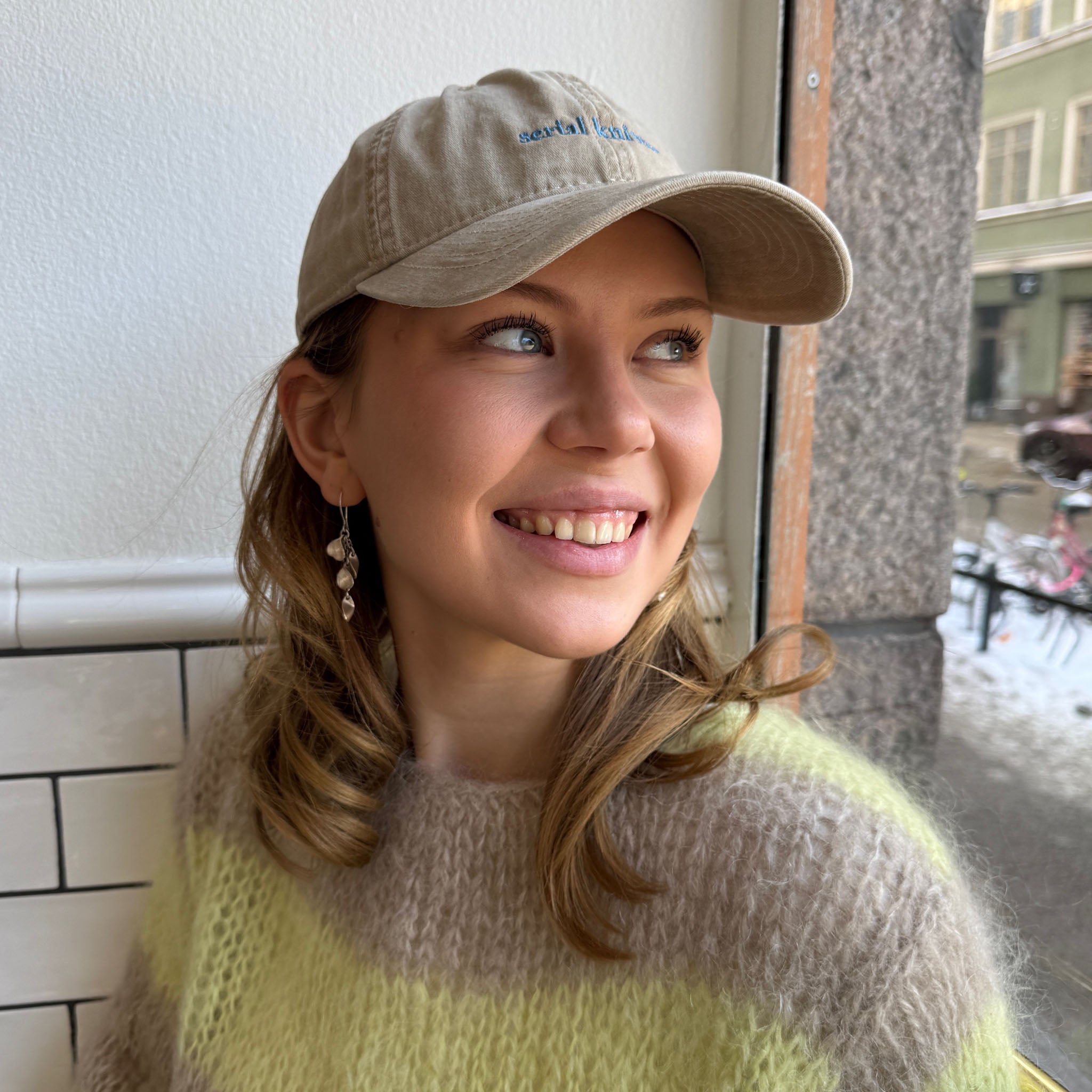 Knitters & Friends cap, Serial Knitter