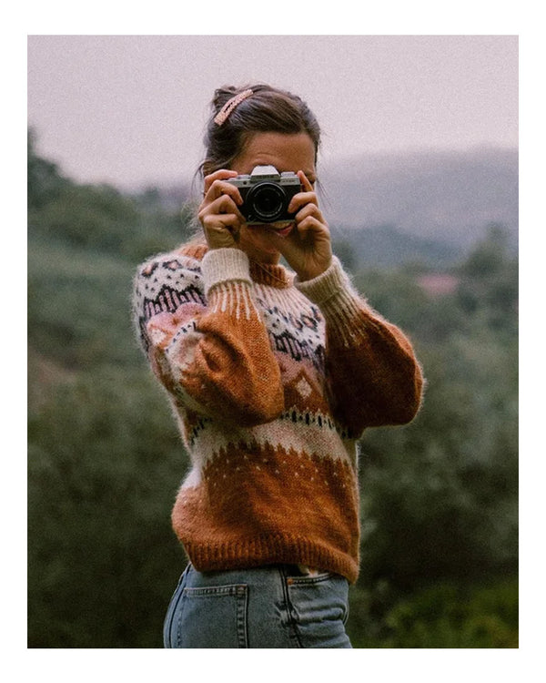 Dirty Caramel Sweater -ohje (FIN)