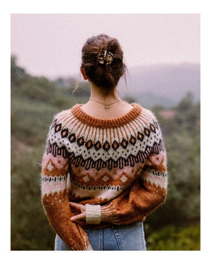 Dirty Caramel Sweater -ohje (FIN)