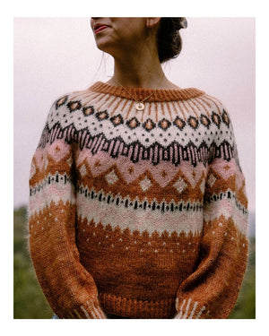 Dirty Caramel Sweater -ohje (FIN)