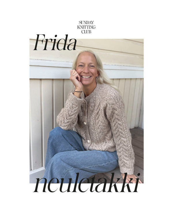 Frida-neuletakkiohje - FIN