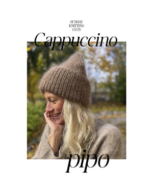 Sunday Knitting Club Cappuccino pipo -asusteohje (FIN)