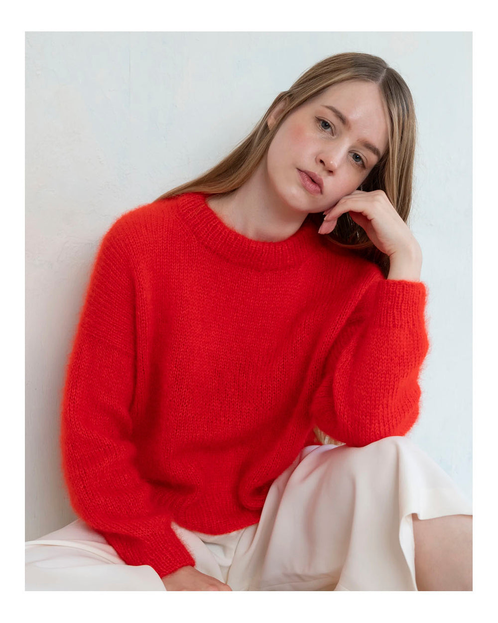 Majo Garn Gisele Jumper knitting pattern (English)