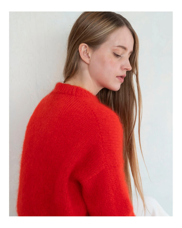 Majo Garn Gisele Jumper knitting pattern (English)