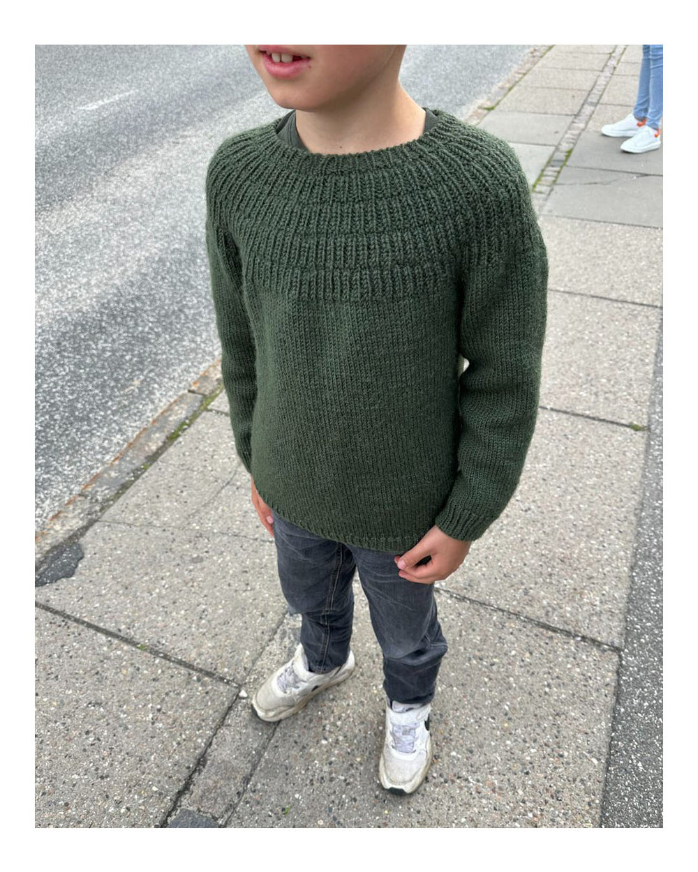 PetiteKnit Anker's Sweater -neuleohje (English)