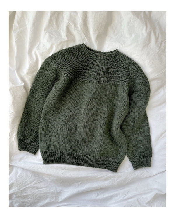 PetiteKnit Anker's Sweater -neuleohje (English)