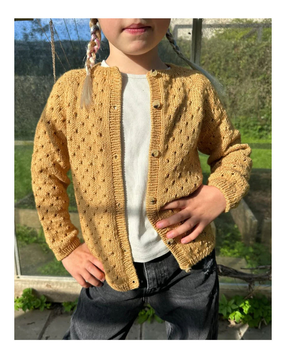 PetiteKnit Anna's Summer Cardigan -neuleohje (English)