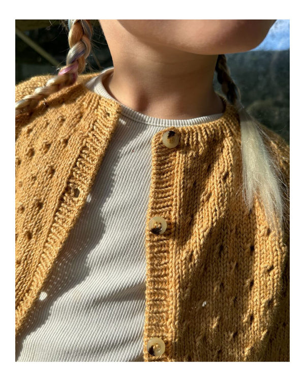 PetiteKnit Anna's Summer Cardigan -neuleohje (English)