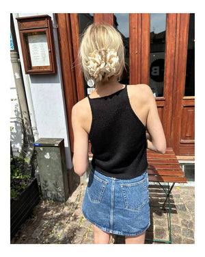 PetiteKnit Audrey Top -neuleohje