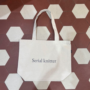 Serial Knitter -kangaskassi