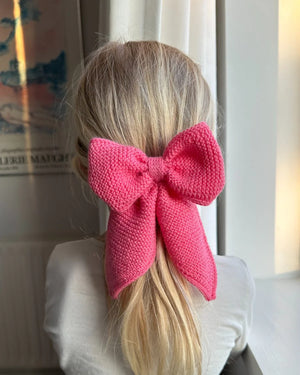 December Bow by PetiteKnit -workshop